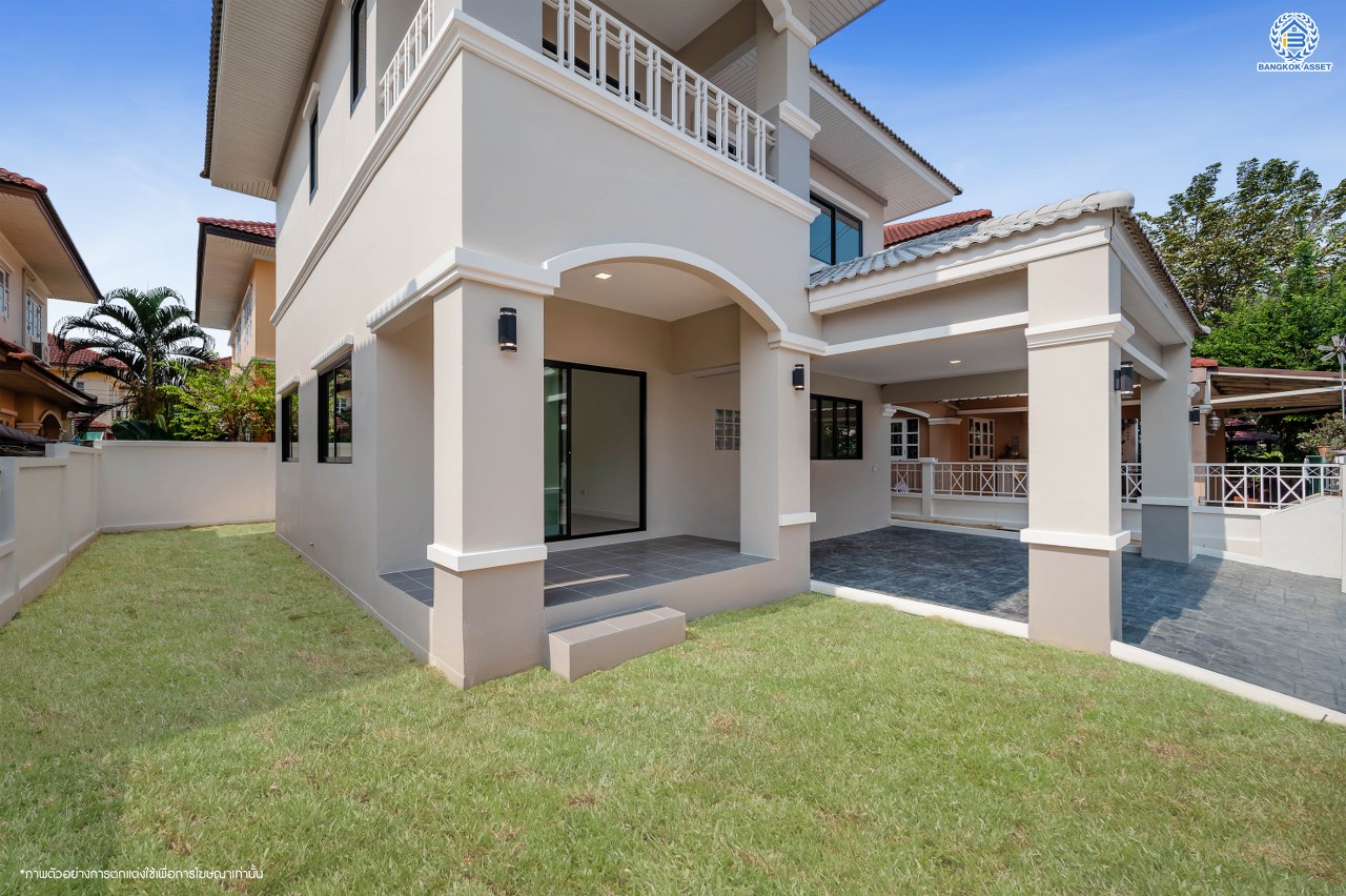 บ้านมือสองตกแต่งใหม่ โครงการ รติรมย์2 ราชพฤกษ์-กาญจนาภิเษก ซ.สวนผัก32 ส่วนกลางครบครัน พร้อมอยู่ เนื้อที่ 56 ตร.ว. ฟังก์ชัน 3 ห้องนอน 2 ห้องน้ำ 1 ห้องอเนกประสงค์ จอดรถได้ 2 คัน บนทำเลศักยภาพ เชื่อมต่อหลายเส้นทาง ใกล้ทางด่วน "ศรีรัช" และเซ็นทรัล เวสต์วิลล์...